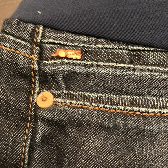 Joe’s Jeans Pea in the Pod Designer Dark wash Jeans Bootcut Sz S full belly band - Picture 4 of 10